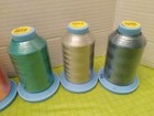 Thread Lot Of 7 Robison-anton Poly Embroidery Machine 5500 Yd