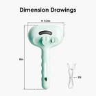 3-in-1 Hair Massage Deshedding Cleaning Brush   Hair Remover Dog Cat Comb
