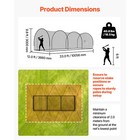 Uimoso Baseball Batting Cage 33 X 12 X 9 8 Ft For Indoor And Outdoor Use