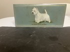 Beautiful Vintage Hand Painted Westie Box
