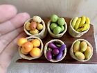 Wholesale 42 Pcs Lot Set Market Miniature Fruit Wholesale Mango Apple Vegetable