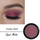 Matte Plum Single Eyeshadow Palette  Pressed Powder Eye Shadow Makeup  High Pigm