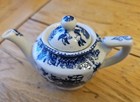 Vintage Children   s 21 Piece Tea Set Blue Willow Made In Japan 1950s
