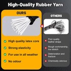 Marine Grade Bungee Cords Heavy Duty Outdoor  1 4  100ft Elastic Roll