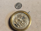 Vintage Hebdomas Car Clock Swiss Movement In Case - With Crystal - For Repair