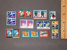 Lot Of 18 Vintage 1930-1940 s Christmas Stamps Children  Cross  Snow Unused