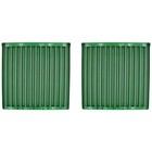 Ar72950  2  Two Side Screens Fits John Deere Tractor 2030 2130 1520 2020