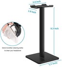 New Bee Headphone Stand Headset Holder Earphone With 1 Pack  Black
