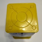 Vintage Sunshine Yellow Color Metal American Family Kitchen Scale 25 Lb