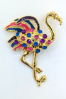 Vintage Firefly Badger Flamingo Pin Fox Prop Replica Brooch In Box