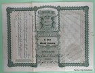 Original 1924 Oil Boom Stock Certificate D Leon Mining New Mexico