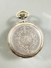 Antique 800 Silver 1900s Remontoir Cylindre 10 Rubis Mens Pocket Watch