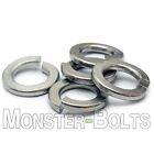 Sae Stainless Steel Split Lock Washers -  2  4  6  8  10 1 4  5 16  Us Inch 18-8