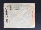 Palestine 1940 15m On Cover Censor69 6533 Label To Red Cross Switzerland