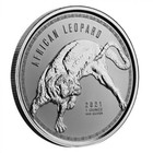 2021 Republic Of Ghana African Leopard 1 Oz Silver Bu