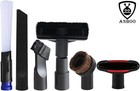 Anboo Universal Vacuum Attachments Kit  6-in-1 Medium 
