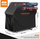 Bbq Gas Grill Cover Barbecue Waterproof Outdoor Heavy Duty Uv Protection 57 Inch