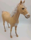 Louis Marx 1965 Johnny West Beige Horse Pony Action Figure Play Vintage 