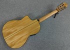Martinez Mfg-as-cet Flamenco Guitar Thin Body Electric Gut top Spruce Solid Vene