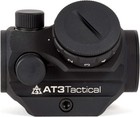 At3 Tactical Rd-50 Reflex Red Dot Sight - 2 Moa Low Mount  no Riser   Black 