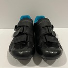Shimano Sh-rp300-w Womens Road Cycling Shoes Black Blue Size 39 Us 7 2 Rp3w