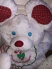 Vintage Fisher Price Puffalump Mouse Baby s First Christmas Rattle Plush Animal