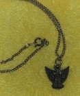 Boy Scout Bsa Eagle Scout Silver-tone Mother s Necklace  Great Find  Wow Lqqk  