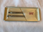 Vintage Cross Century Chrome Ball Point Pen   Mechanical Pencil Set both Working