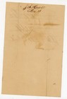 1870 Boston Silas Peirce   Co Shipping Receipt Schooner David Porter J s  Howes