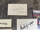 Woody Allen   Annie Hall Cast Autograph Lot Of 9   Mariel Hemingway Mira Sorvino