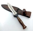 Double-edged Handmade Fix Blade Hunting Dagger Boot Knife Survival Edc 12   