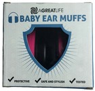 Pink Baby Ear Muffs Safest Rated Noise Cancelling Headphones Sleep Protect