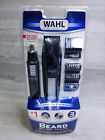 Wahl 5537-1801 Cordless Beard Trimmer W  Nose   Ear Trimmer  New