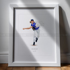 Randy Johnson Vs Bird Arizona Diamondbacks Baseball 8x10 Print Poster Art