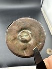Revolutionary War Era Flat Button Colonial Relic Antique Brass  108
