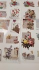 Vintage Floral Embellishments  Scrapbooking Supplies  Junk Journal Supplies