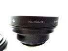 Oem Sony Wide Angle Conversion Lens X0 7 Vcl-hg0758 W  Lens Caps  Excellent
