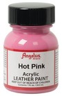 Angelus Acrylic Leather Paint Water Resistant Shoes purses  Hot Pink  - 1 Fl oz