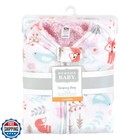 Hudson Baby Unisex Baby Mink With Sherpa Inner Sleeping Bag  Sack  Blanket  G