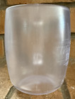Vintage Winston Cigarettes Plastic Coffee Mug - 1990s - Clear - Promotional Item