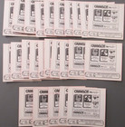 Van Halen Satin Stickers 25 Monsters Of Rock 1988 Scorpions Metallica Wholesale