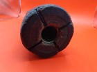 Lot Of 2 Antique Textile Mill Wooden Spools bobbins  Beehive Candle Holders