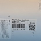 Lululemon The Workout Mat 6mm Pipe Dream Blue pitch Blue Nwt Yoga Mat