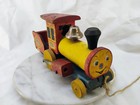 Vintage Fisher Price Looky Chug-chug Train  220 1953 Fair Condition