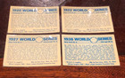 1970 Fleer Laughlin World Series - 4 Card Lot  s 17  19  24  35