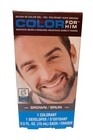Color For Him Mens 5 Minute Brush In Brown Dye For Mustache   Beard 2 Pack