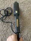 Black Hair Flat Iron Straightener Adjustable Heat 4 Settings 220  c
