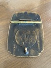 Vintage 1978 Bts Trout Brass Belt Buckle 