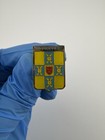 Turner Coat Of Arms Family Crest Shield Surname Yellow Enamel Lapel Pin