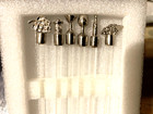 Glass Drink Stirrers Swizzle Sticks Set Of 6 In Box Barware Cocktails Vintage